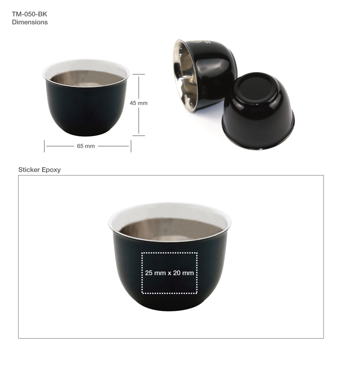 Cup Printing Details