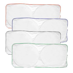 Sunshades for Cars in White Tyvek Material